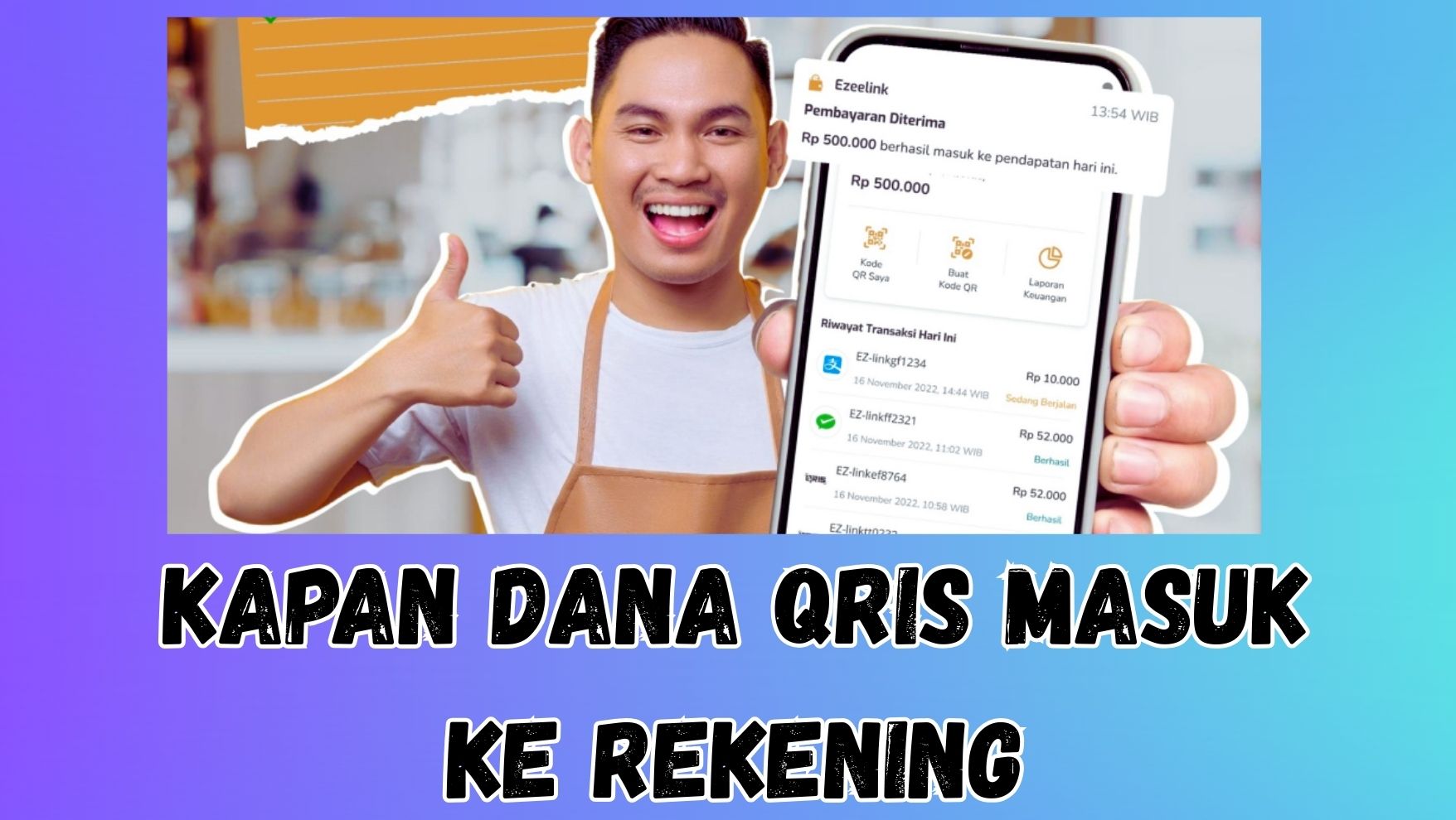Transaksi Selesai Tapi Kapan Dana QRIS Masuk ke Rekening?
