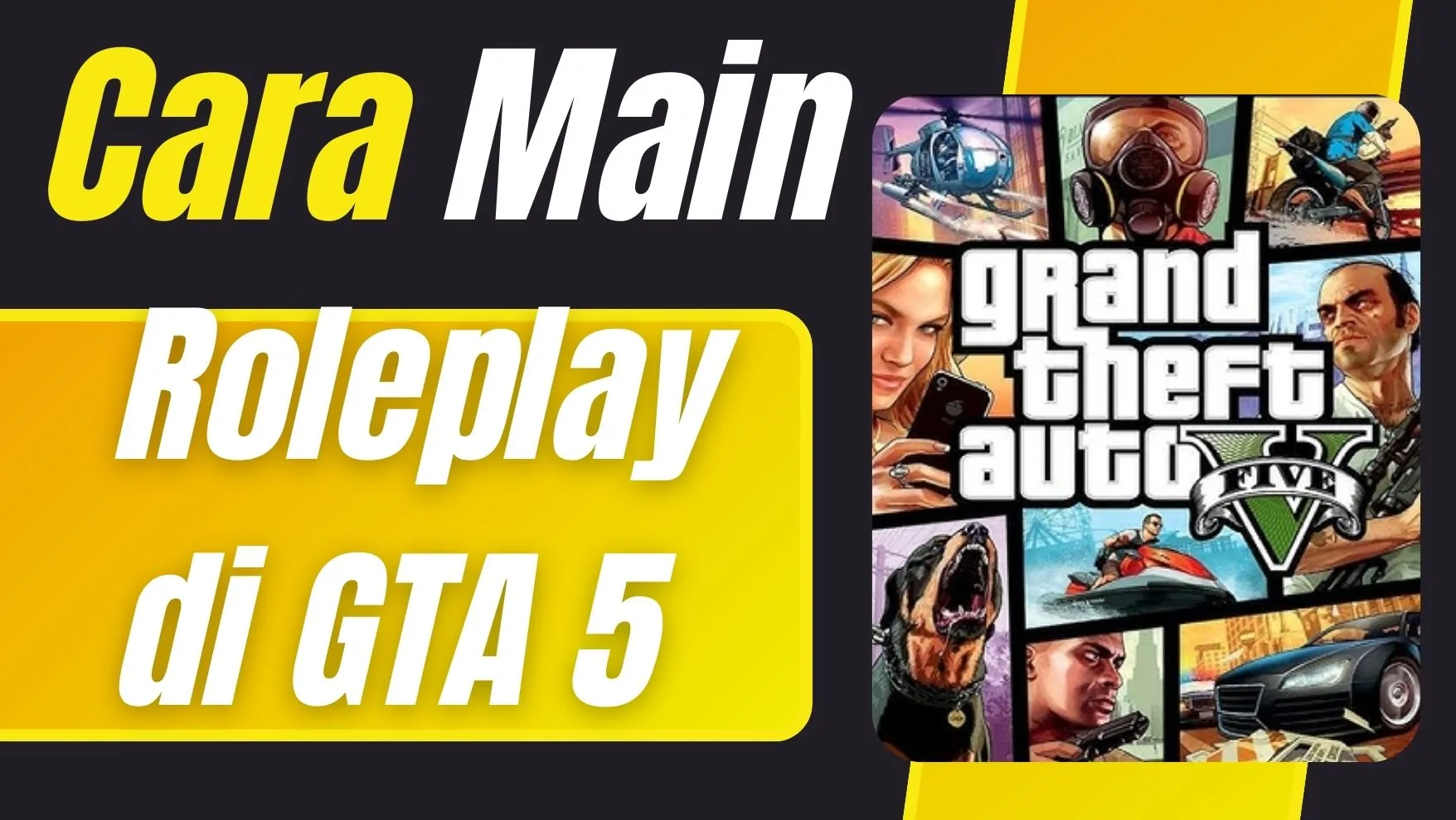 Tutorial Cara Main Roleplay di GTA 5 Server Indonesia